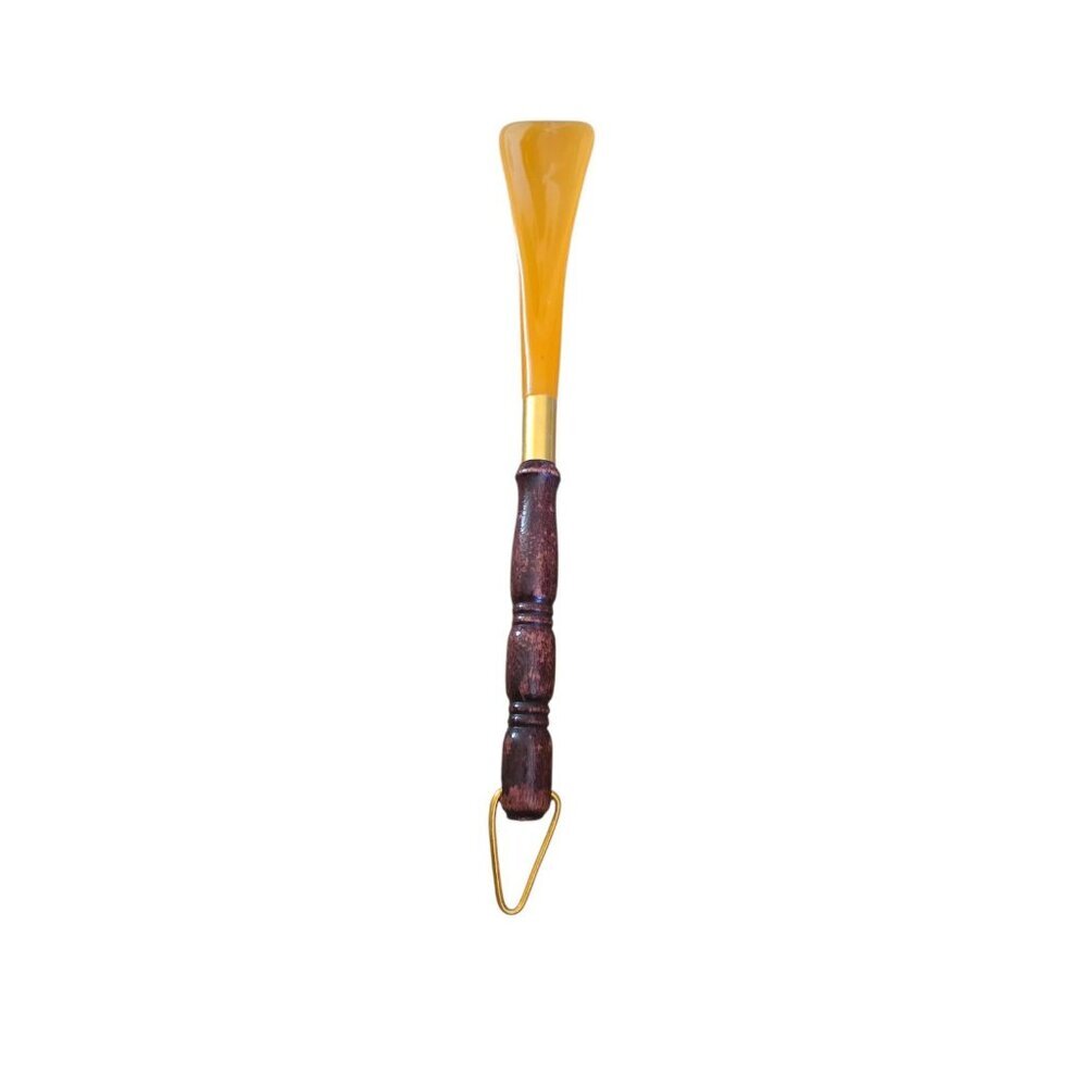 vintage shoe horn long Wooden handle